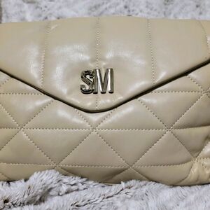NWT STEVE MADDEN BCOLEMAN QUILTED CHAIN ACCENT Shoulder handbag